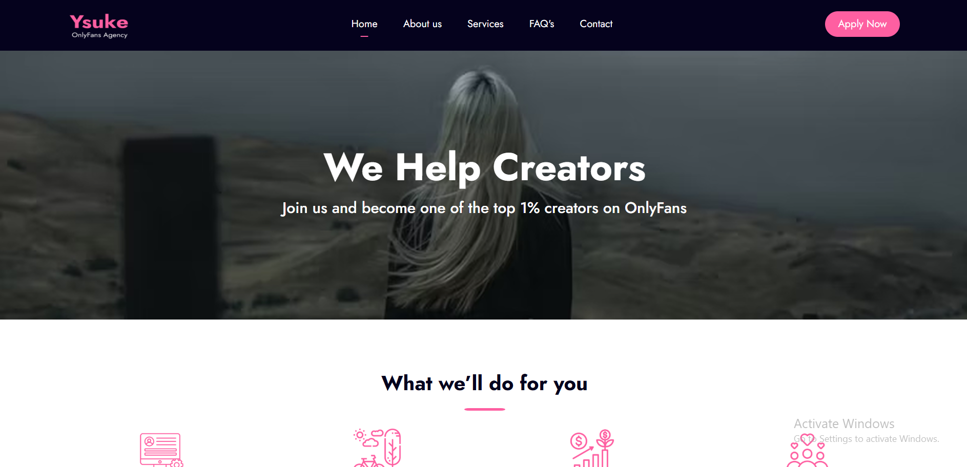 Ysuke Agency – OnlyFans Creator Management Platform
